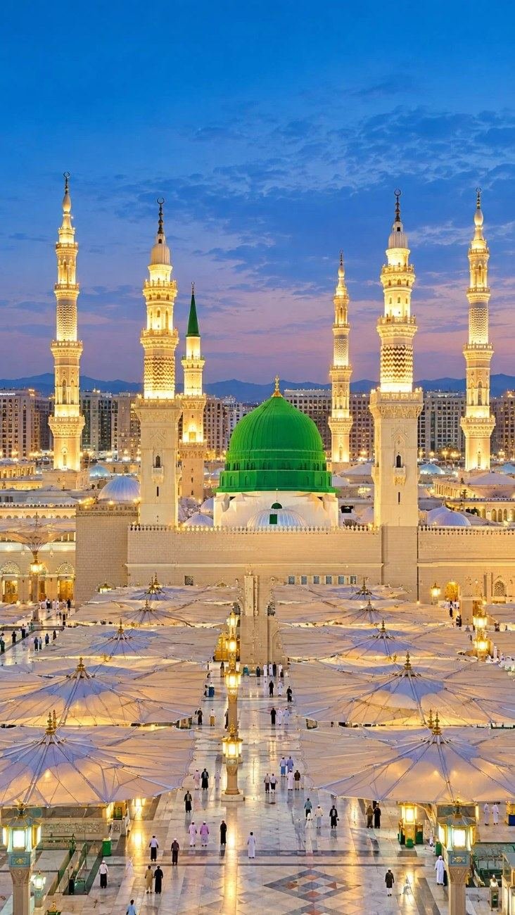 La mosquée du Prophète à Médine